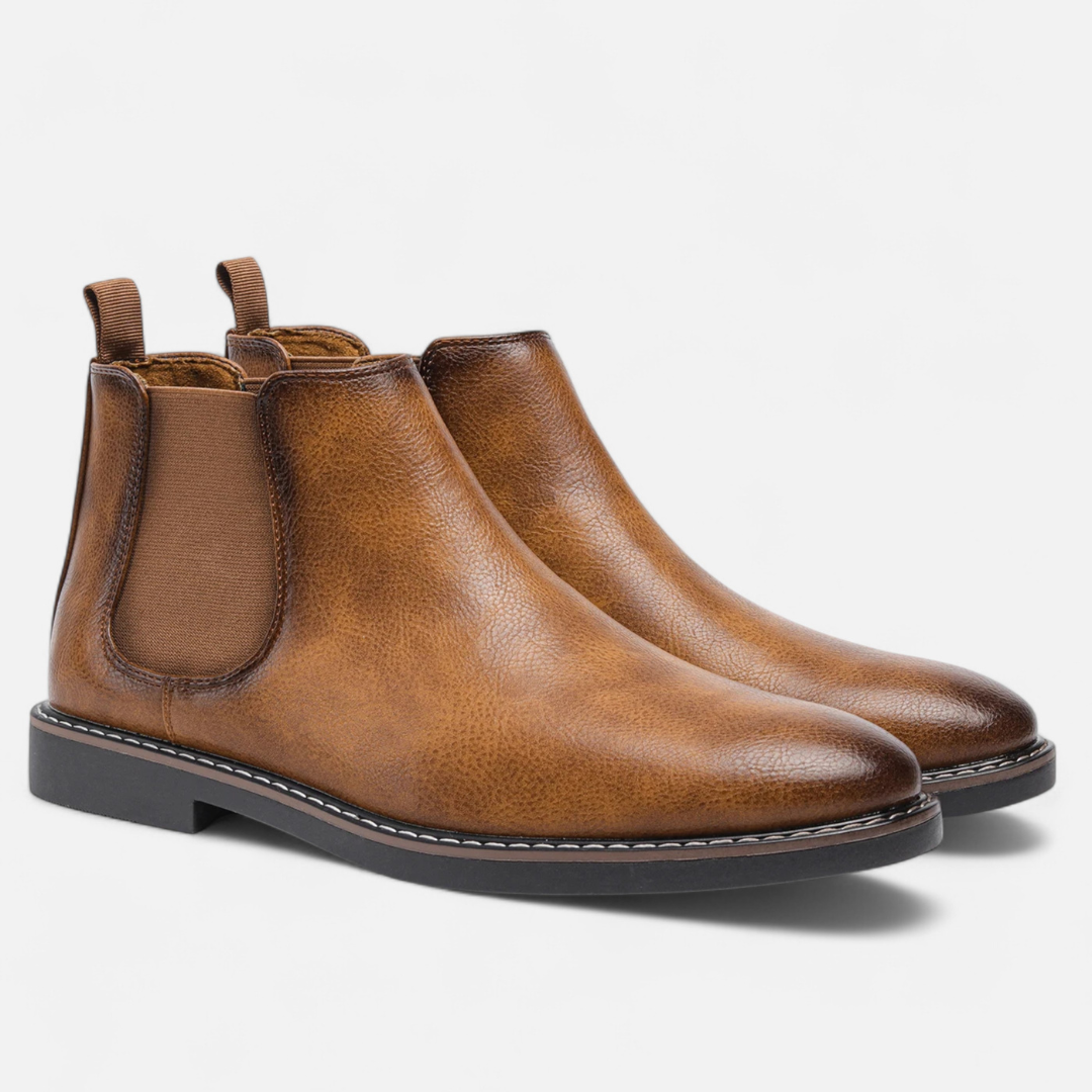 Loravene | Men’s Chelsea Boots Retro Timeless Elegance