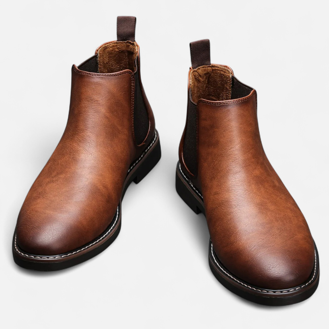 Loravene | Men’s Chelsea Boots Retro Timeless Elegance