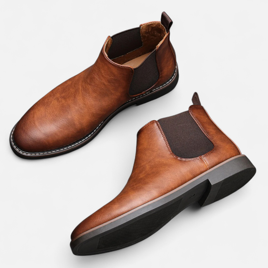 Loravene | Men’s Chelsea Boots Retro Timeless Elegance