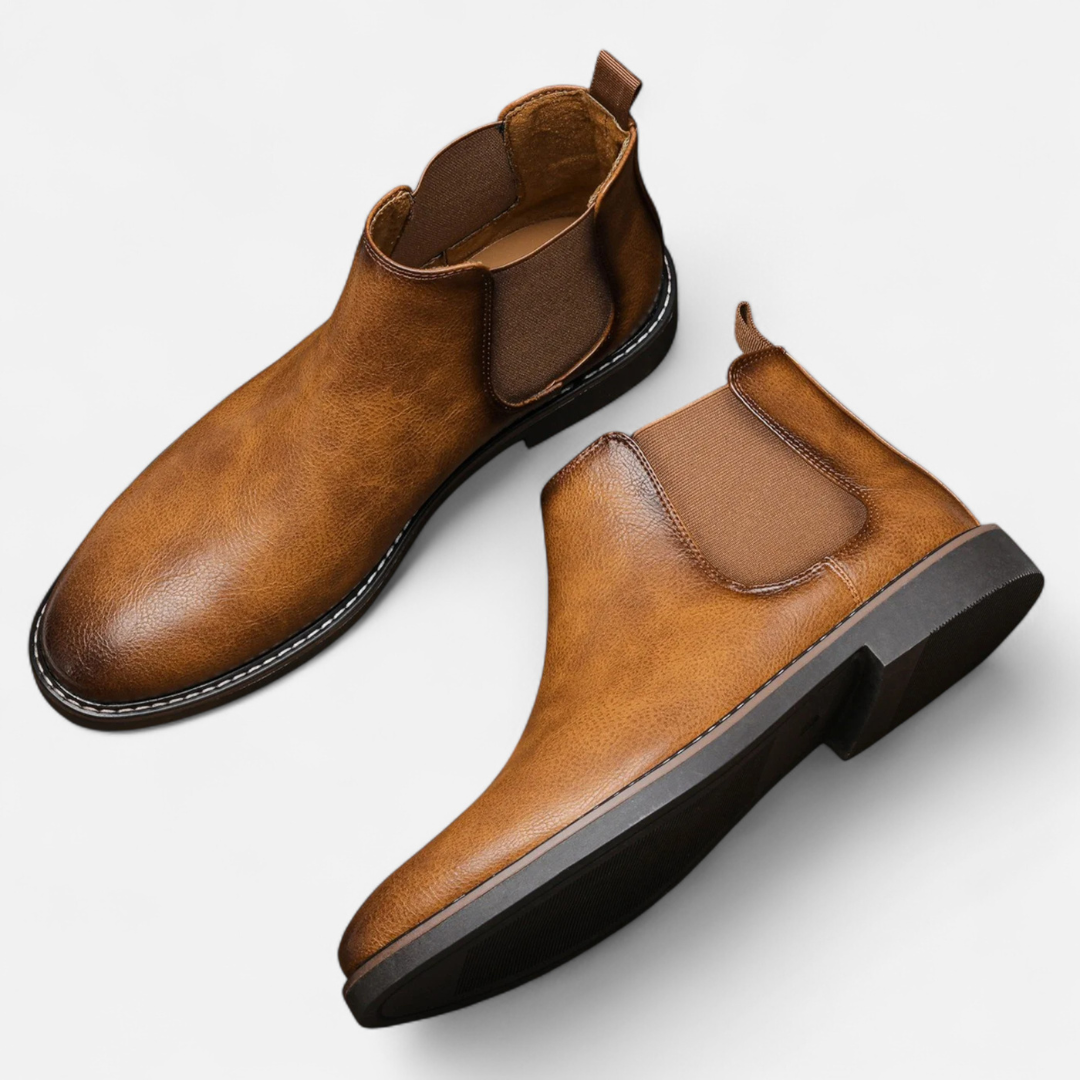 Loravene | Men’s Chelsea Boots Retro Timeless Elegance