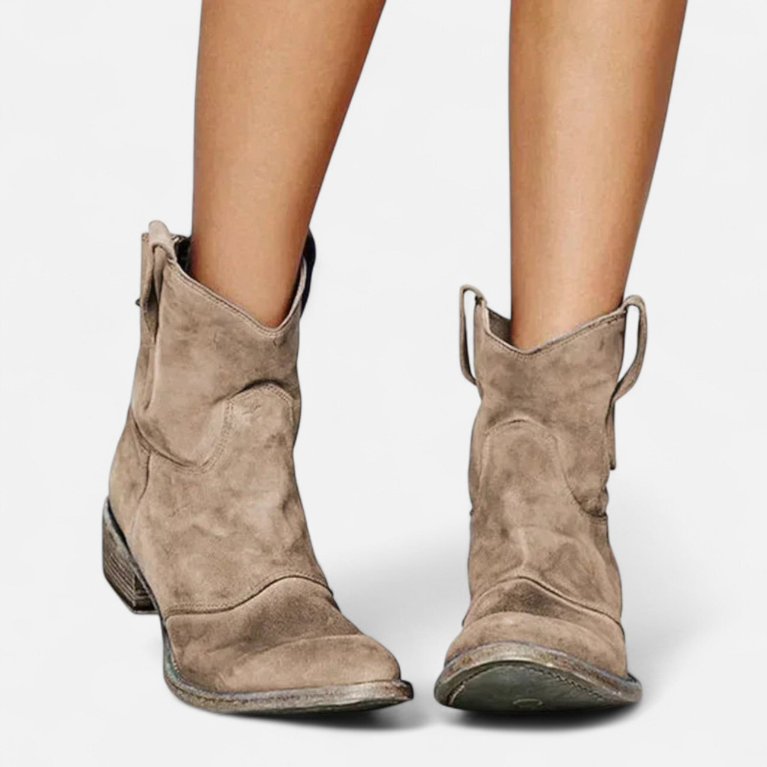 Loravene | Women’s Winter Ankle Boots Block Heel