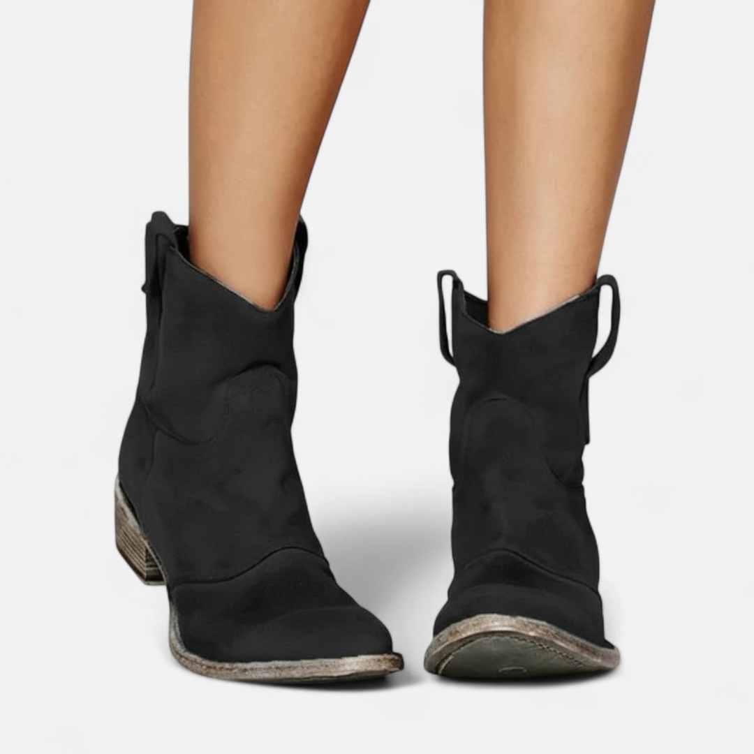 Loravene | Women’s Winter Ankle Boots Block Heel