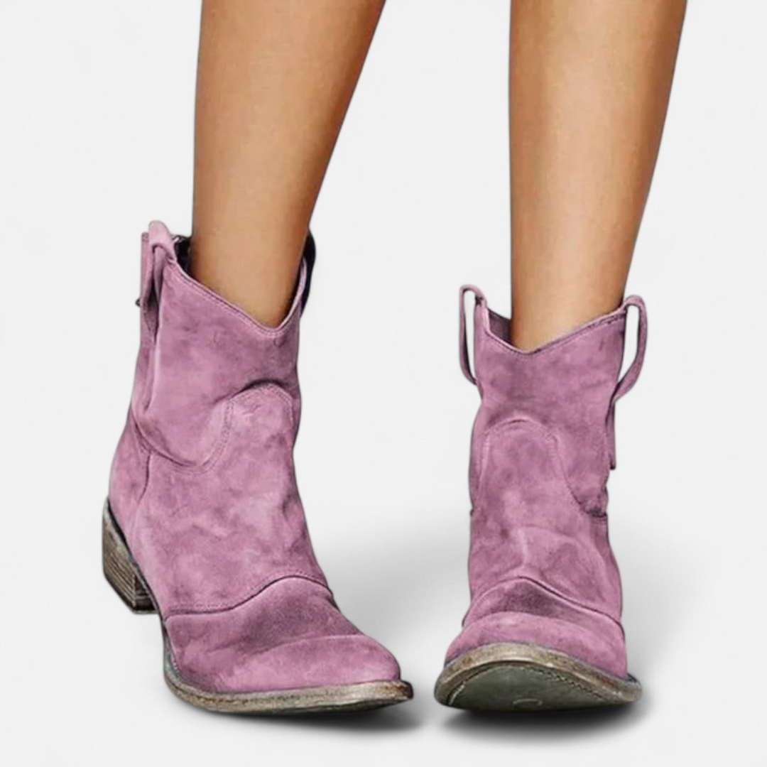 Loravene | Women’s Winter Ankle Boots Block Heel
