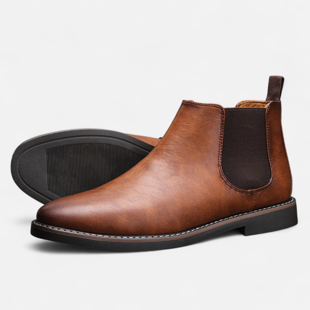 Loravene | Men’s Chelsea Boots Retro Timeless Elegance