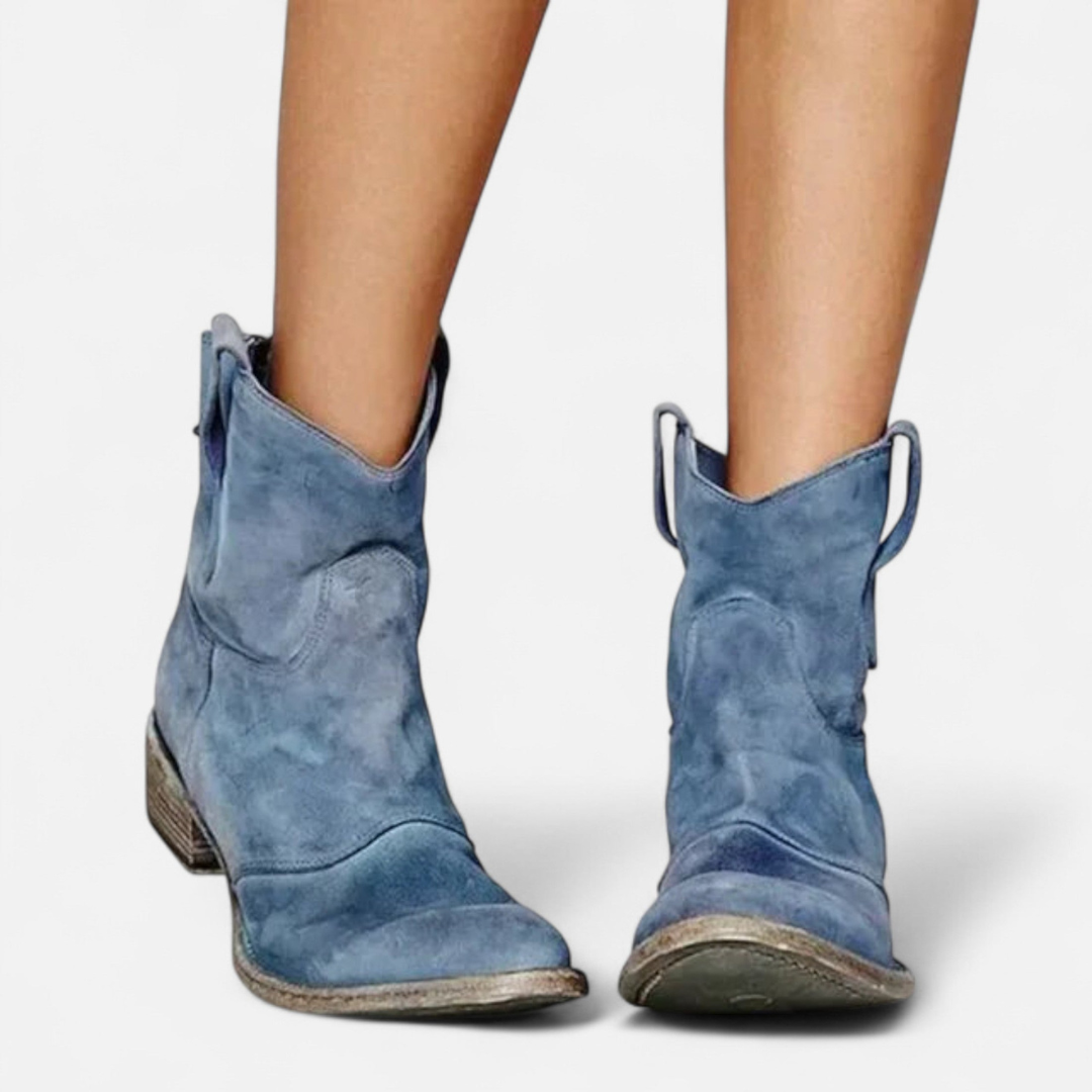 Loravene | Women’s Winter Ankle Boots Block Heel
