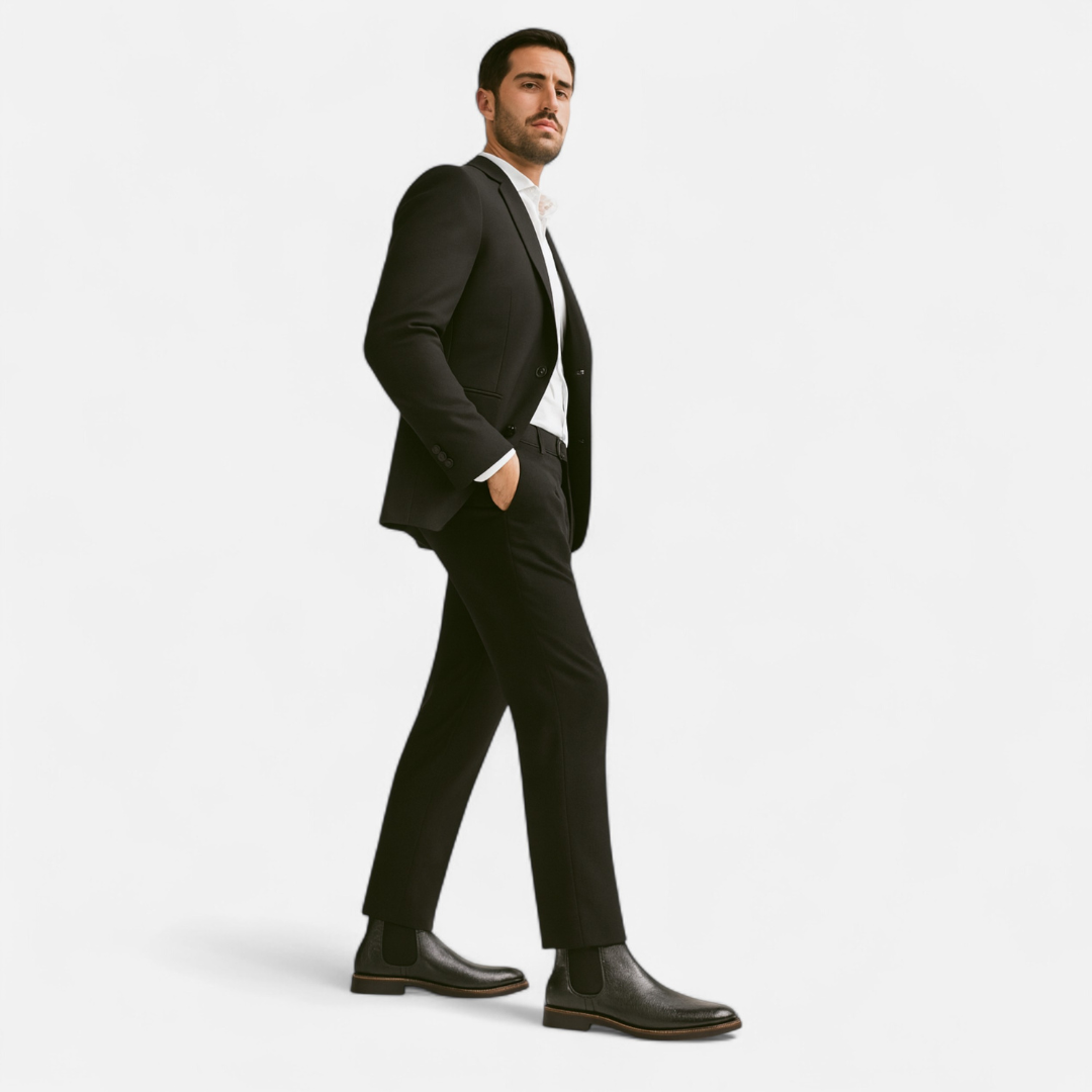 Loravene | Men’s Chelsea Boots Retro Timeless Elegance