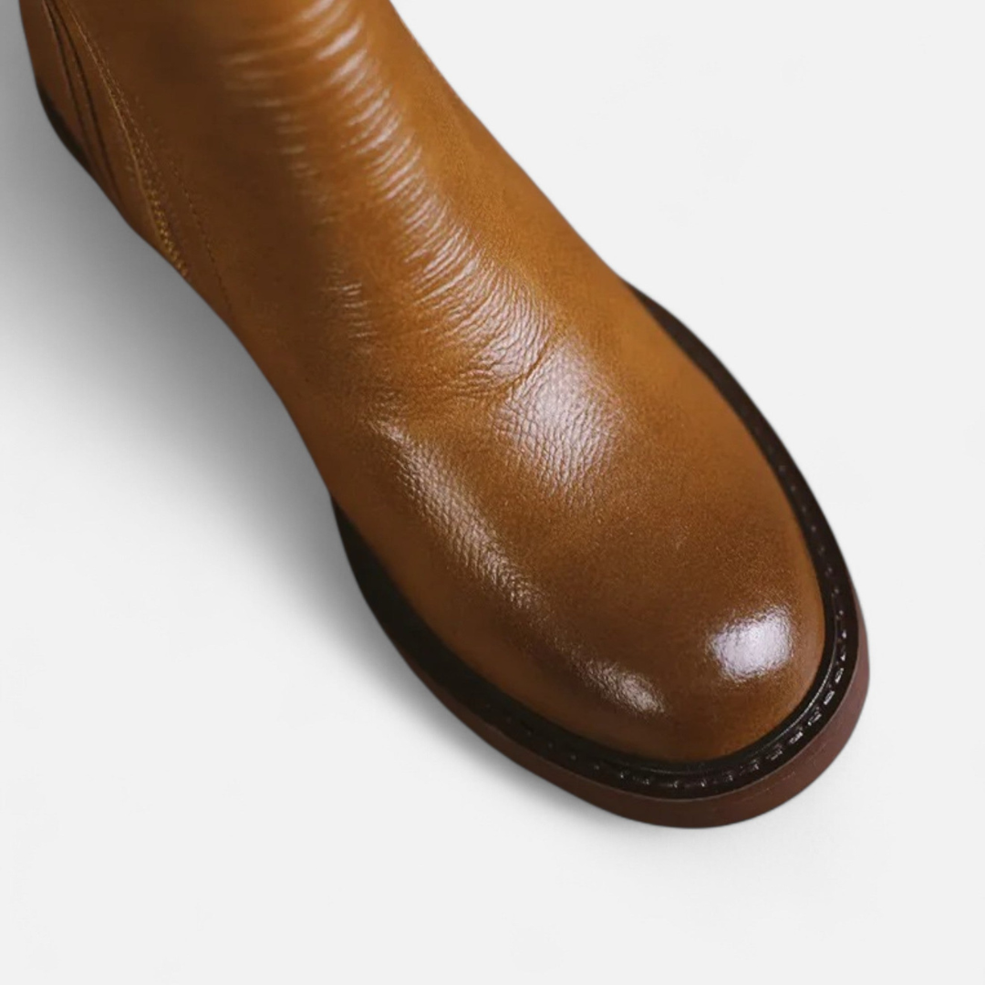 Loravene | Women’s Winter Ankle Boots Zip Closure