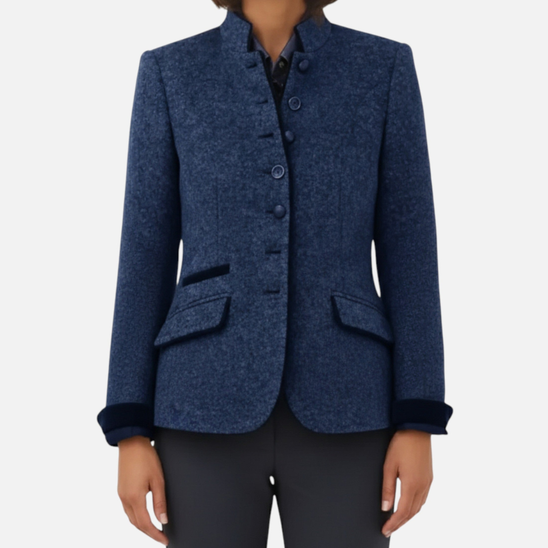 Loravene | Women’s Winter Coat Wool Blend Elegant Style