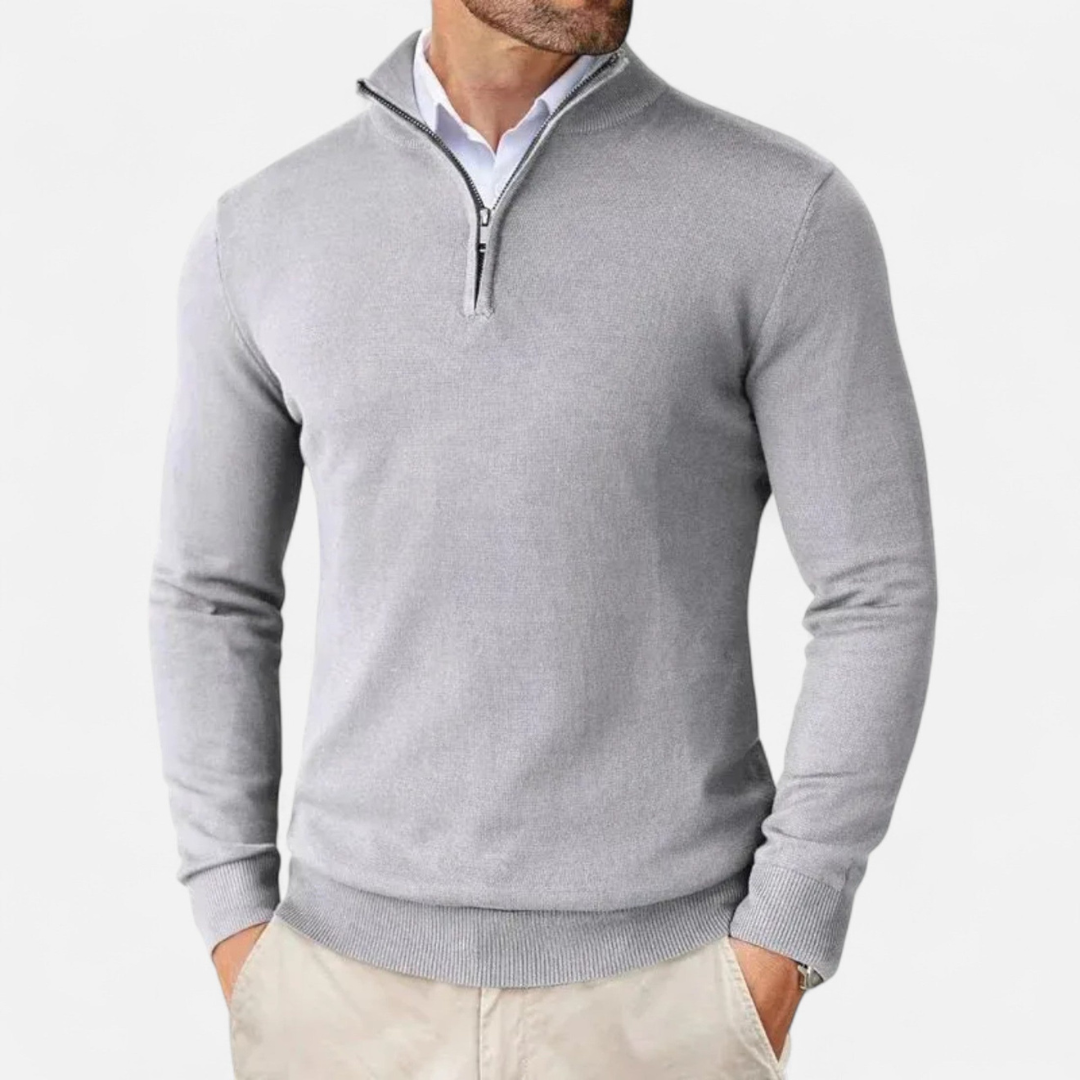 Loravene | Men’s Winter Half Zip Jumper