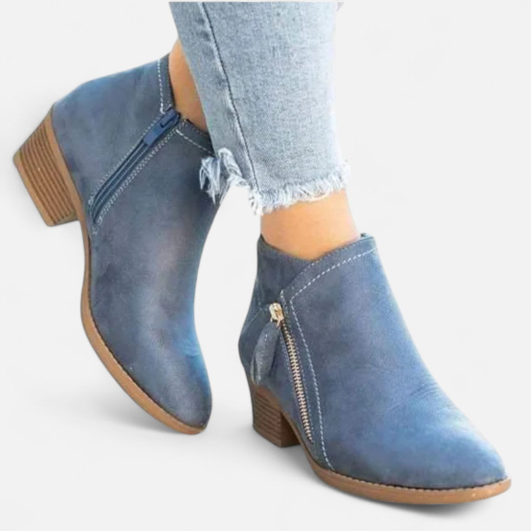 Loravene | Women’s Orthopaedic Ankle Boots - Sophisticated Comfort, Timeless Support