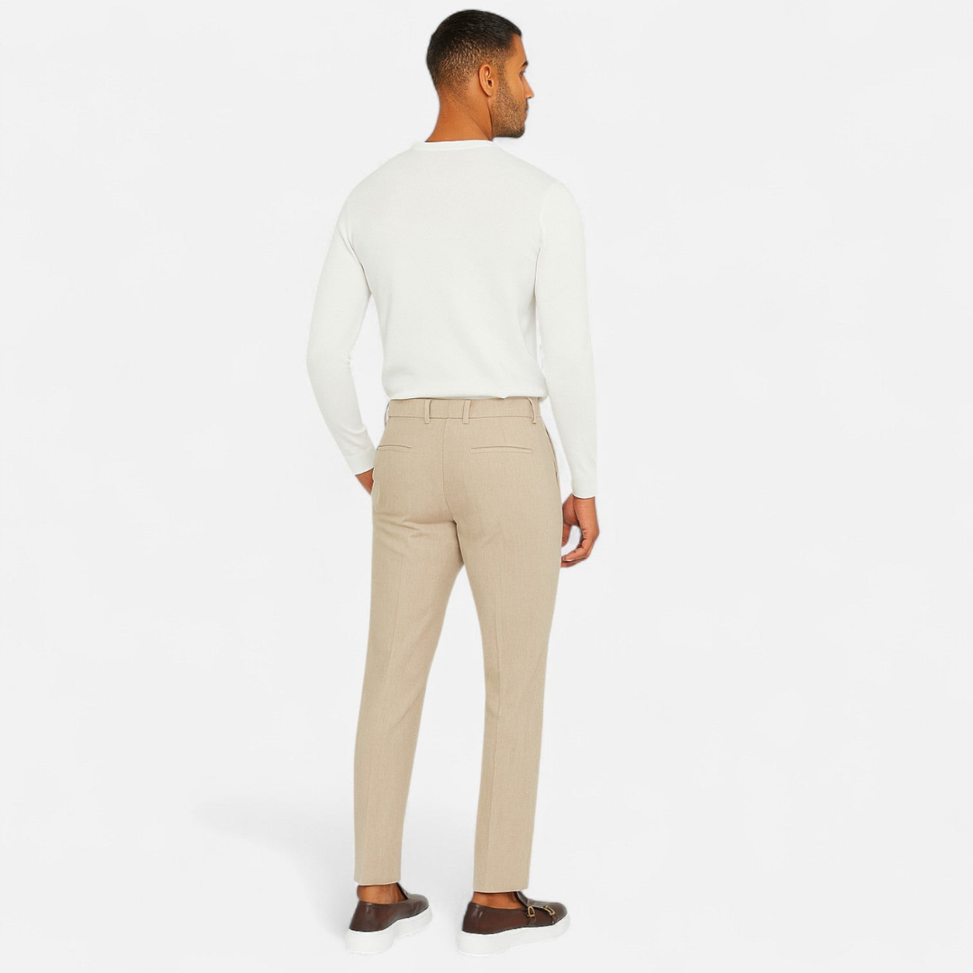 Loravene | Men’s Double Buckle Monk Strap Loafers | Premium Leather Elegance