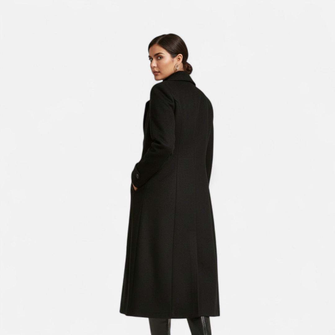 Loravene | Women’s Long Winter Coat - Elegant and Warm