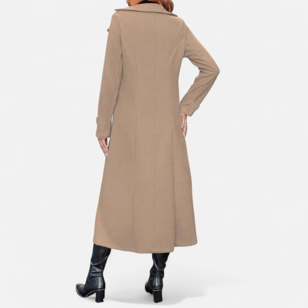 Loravene | Women’s Long Winter Coat - Elegant and Warm