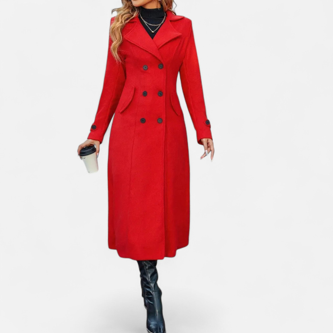 Loravene | Women’s Long Winter Coat - Elegant and Warm