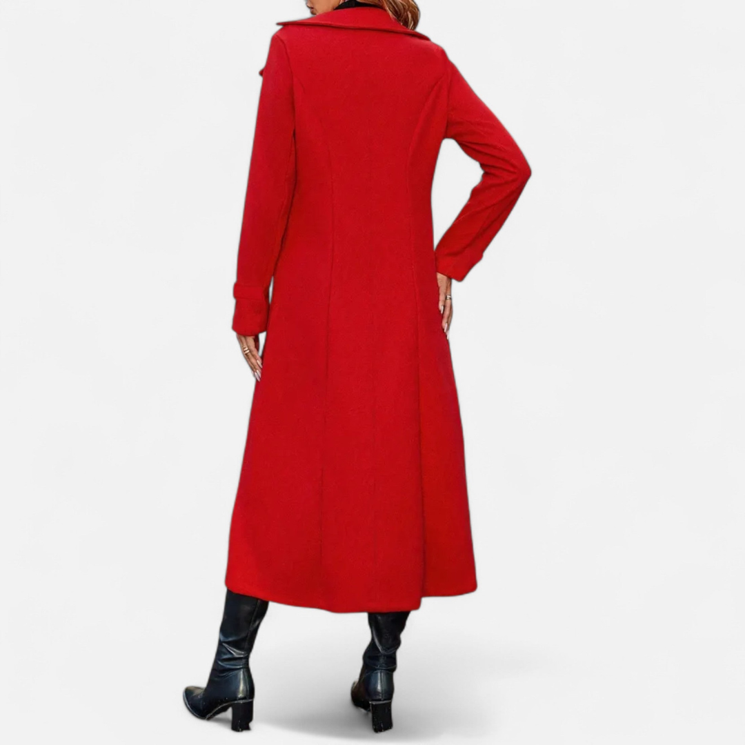 Loravene | Women’s Long Winter Coat - Elegant and Warm