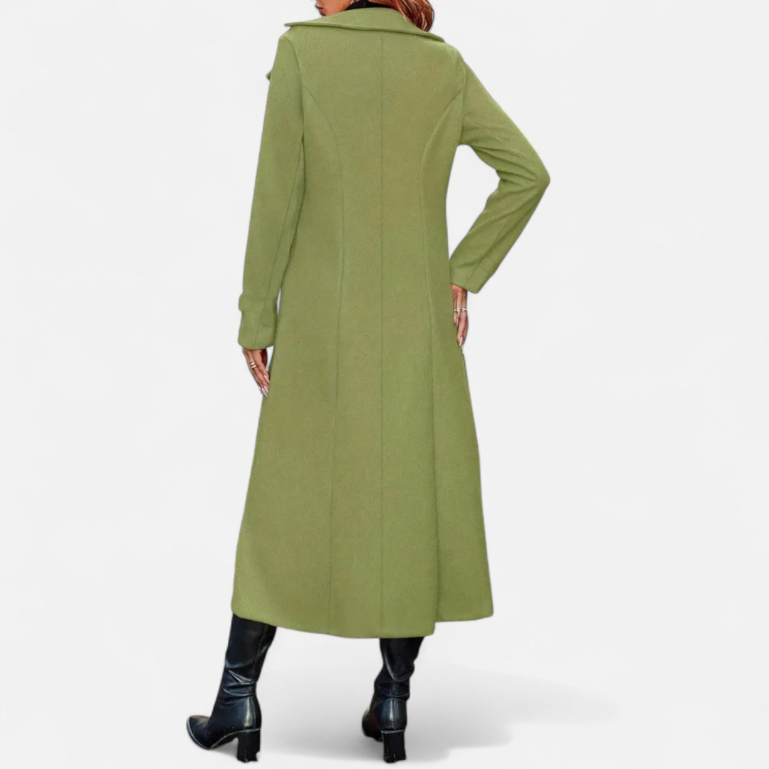 Loravene | Women’s Long Winter Coat - Elegant and Warm