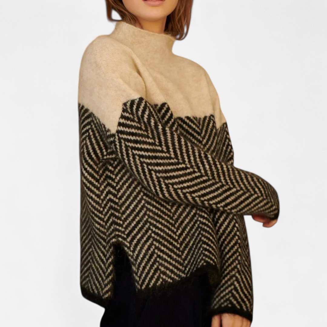 Loravene | Women’s Cashmere Turtleneck Sweater