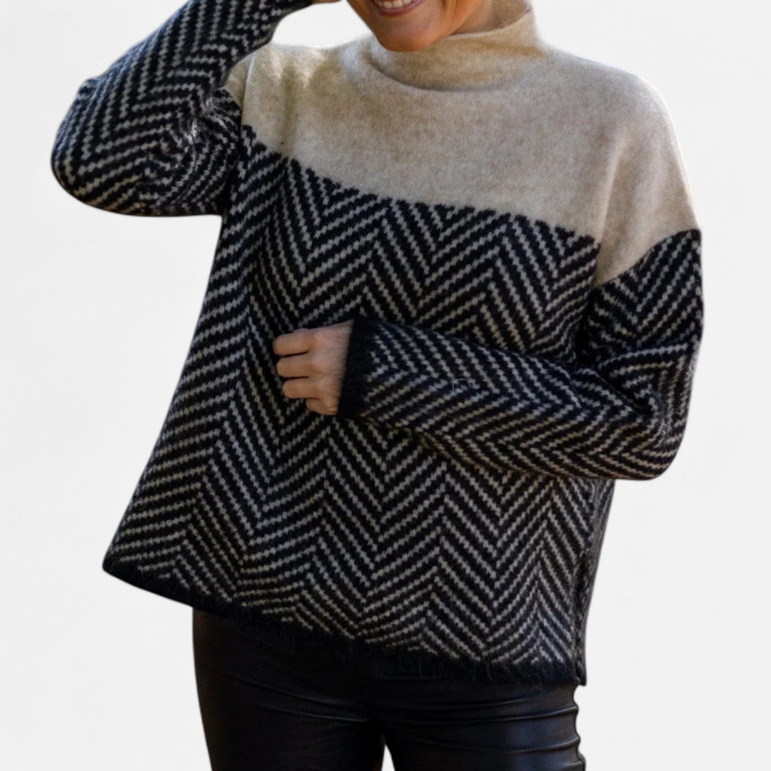 Loravene | Women’s Cashmere Turtleneck Sweater