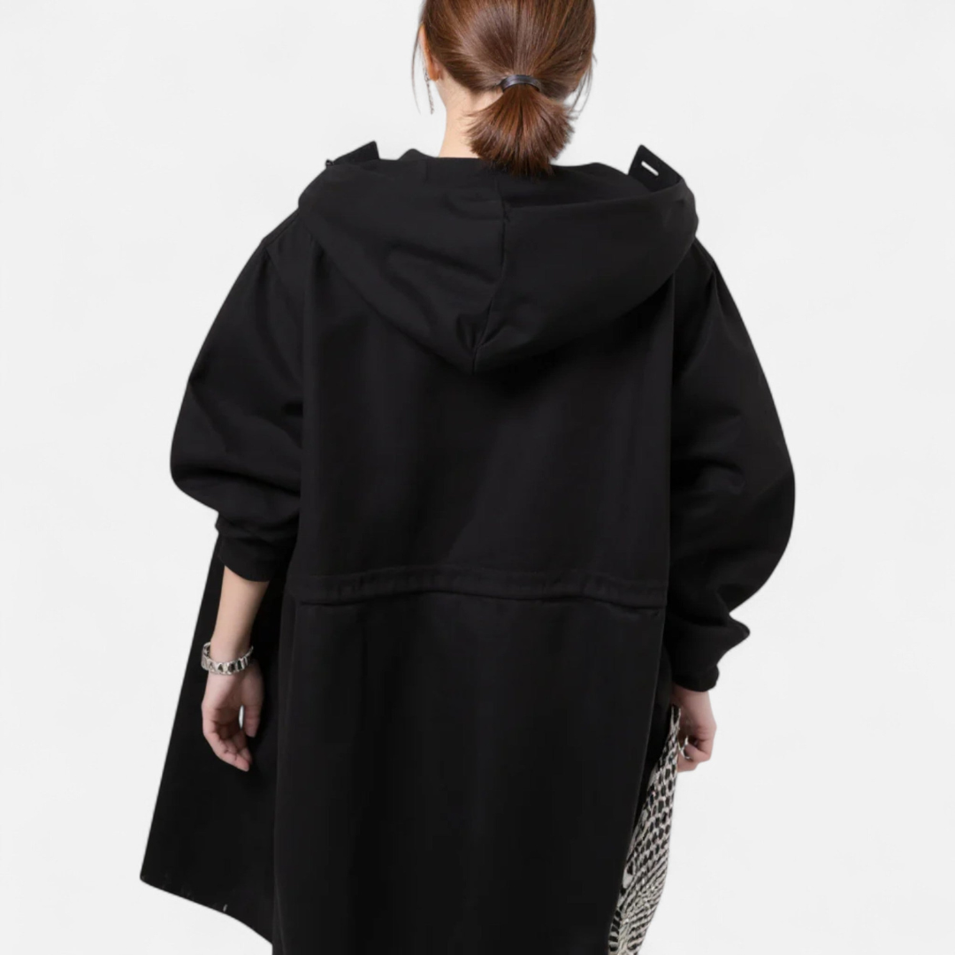 Loravene | Women’s Waterproof Trench Coat - Timeless Hooded Elegance