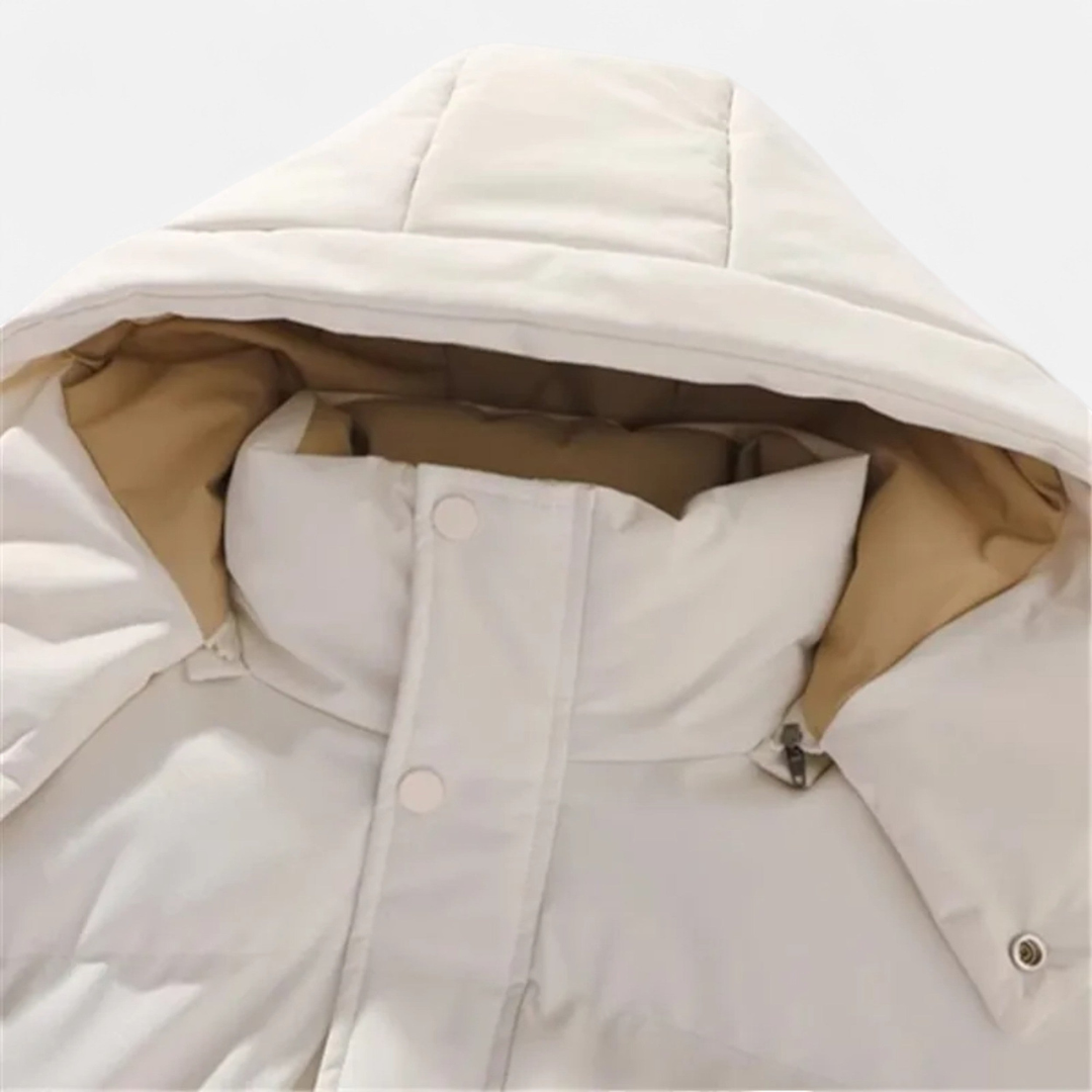 Loravene | Men’s Winter Puffer Jacket - Detachable Hood