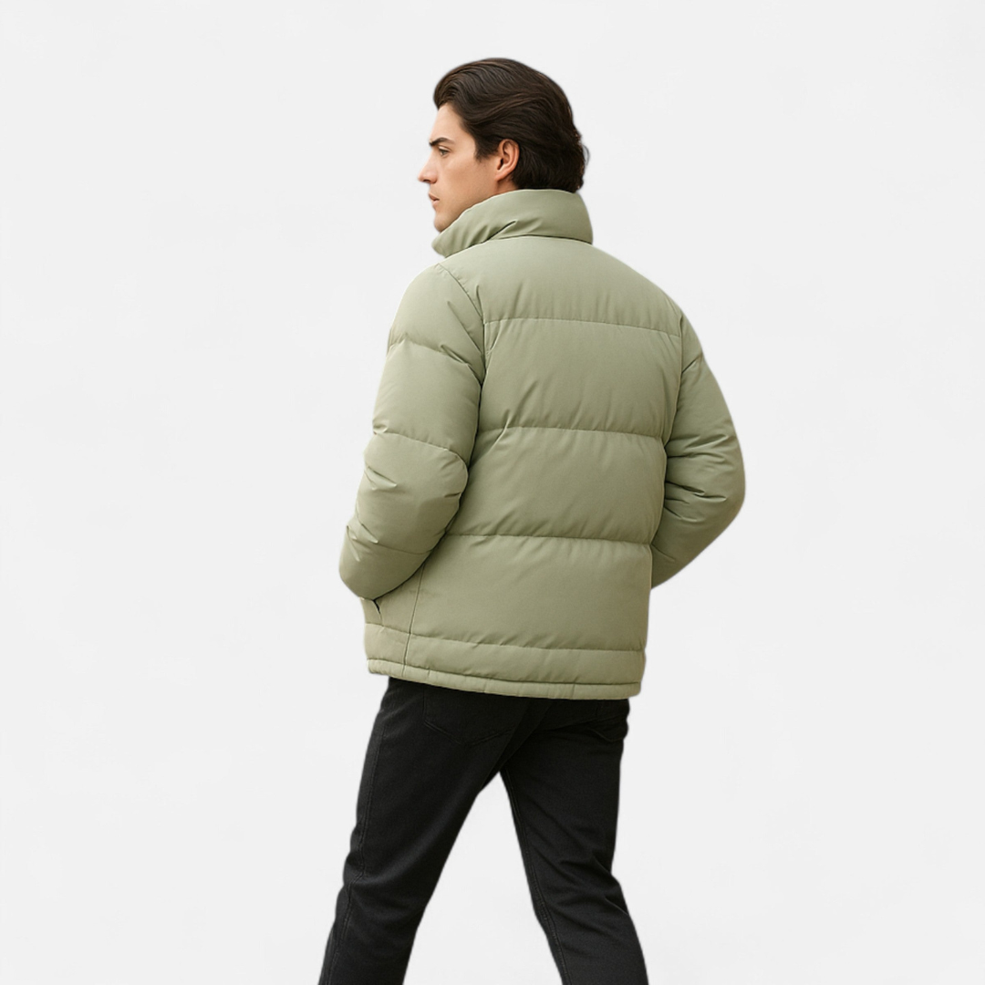 Loravene | Men’s Plus Size Puffer Jacket - Waterproof & Warm Winter Comfort