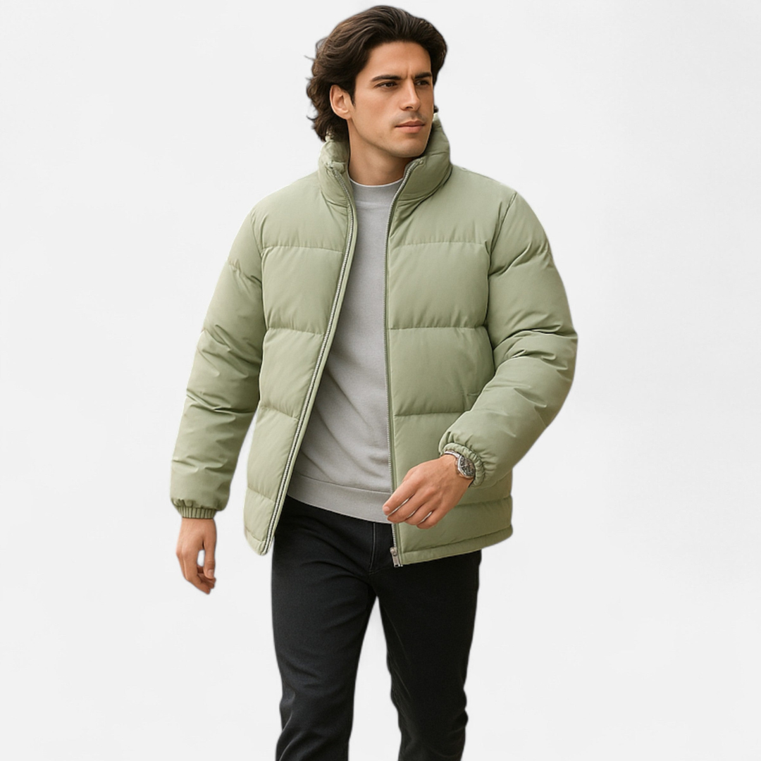 Loravene | Men’s Plus Size Puffer Jacket - Waterproof & Warm Winter Comfort