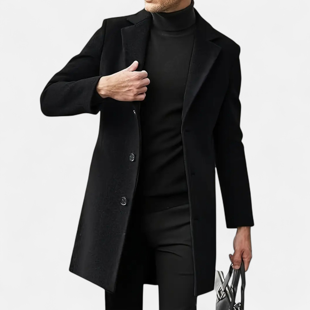 Loravene | Men’s Autumn Winter Coat - Business Casual Style