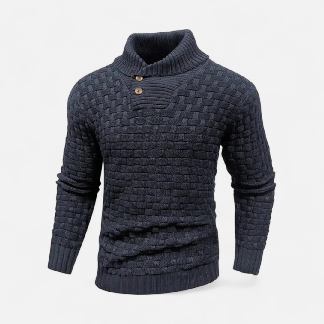 Loravene | Men’s Winter Turtleneck Jumper - Thermal Design