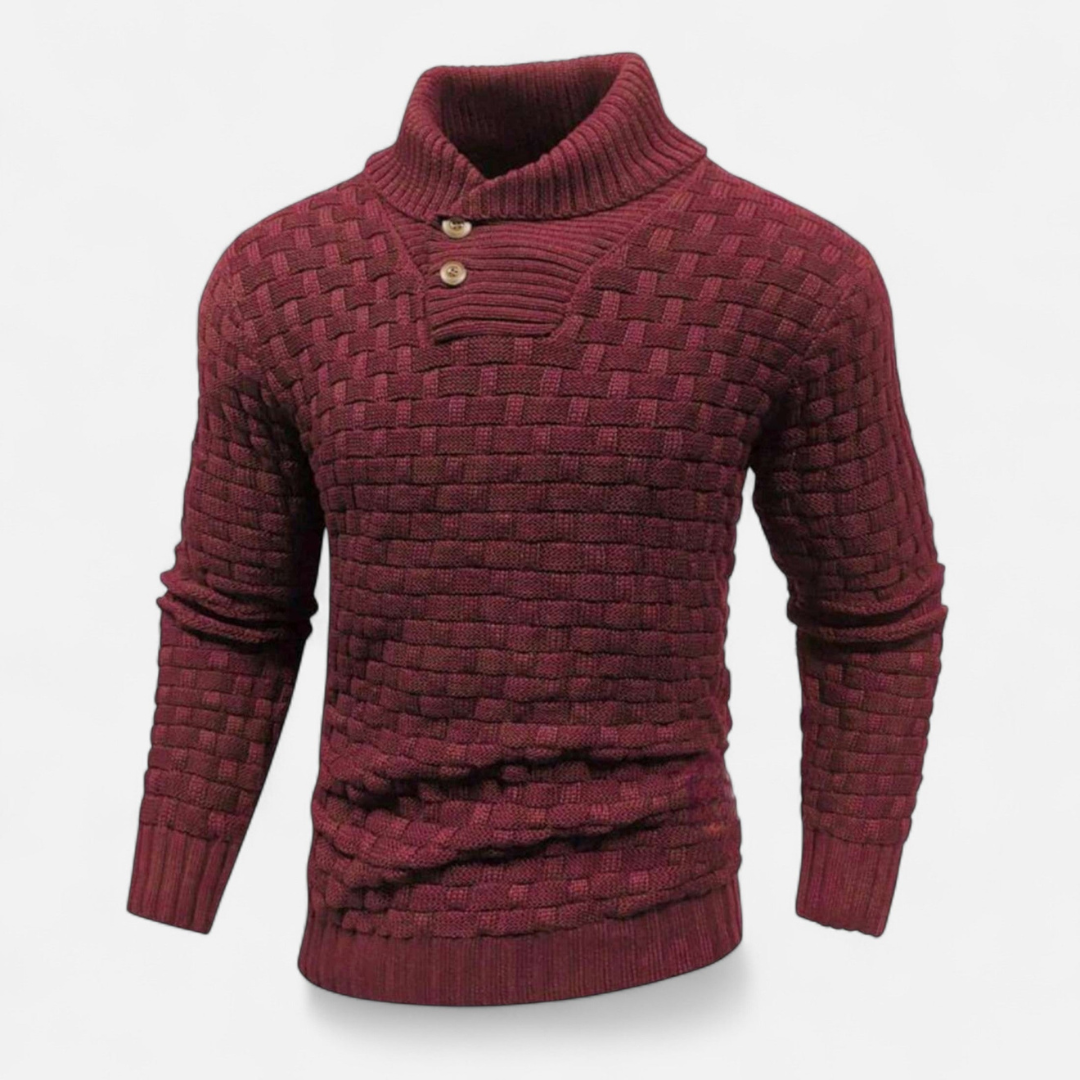 Loravene | Men’s Winter Turtleneck Jumper - Thermal Design