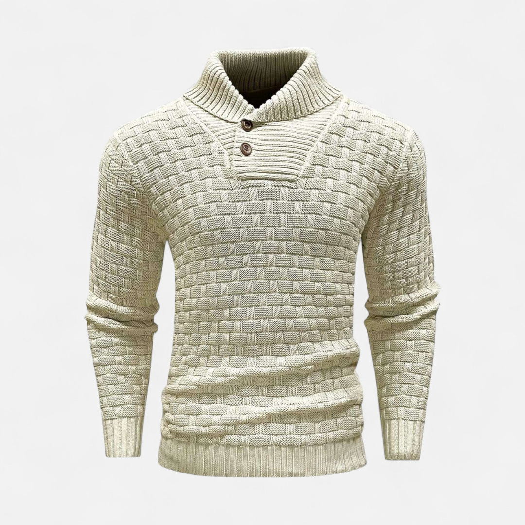 Loravene | Men’s Winter Turtleneck Jumper - Thermal Design