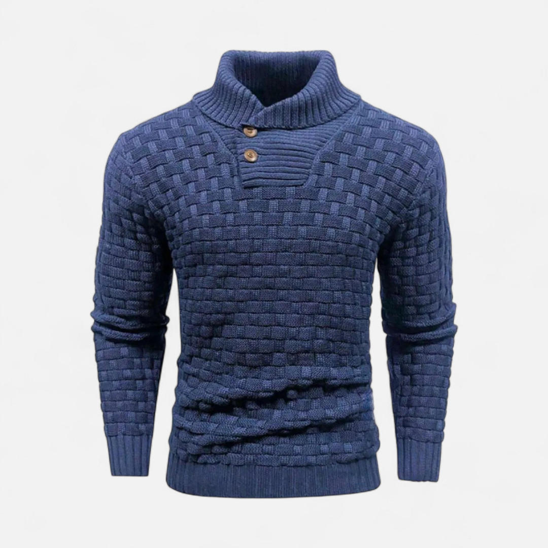 Loravene | Men’s Winter Turtleneck Jumper - Thermal Design