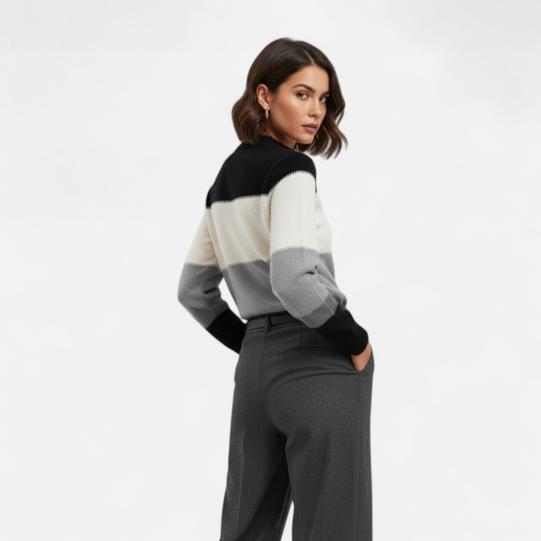 Loravene | Women’s Classic Turtleneck Jumper