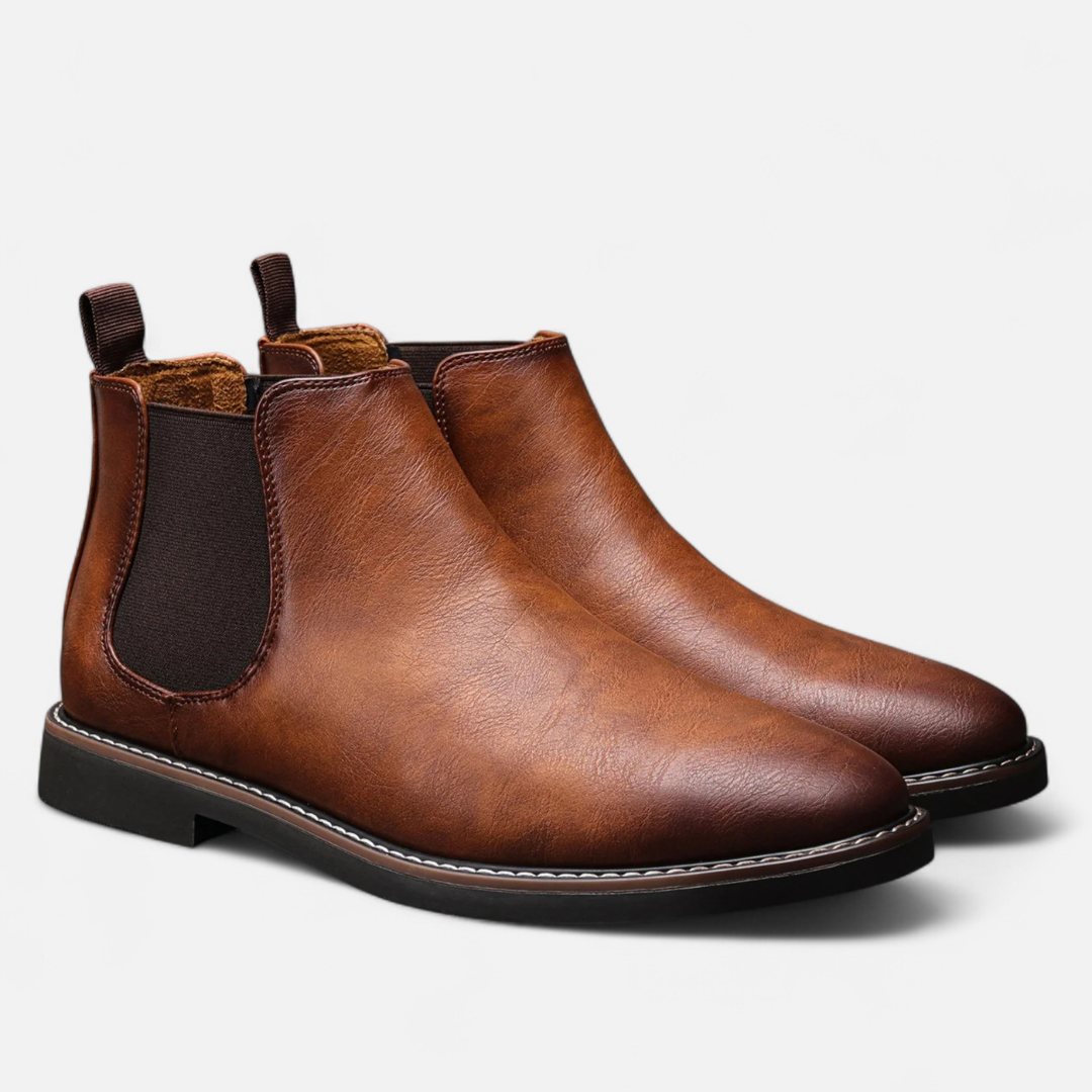 Loravene | Men’s Chelsea Boots Retro Timeless Elegance