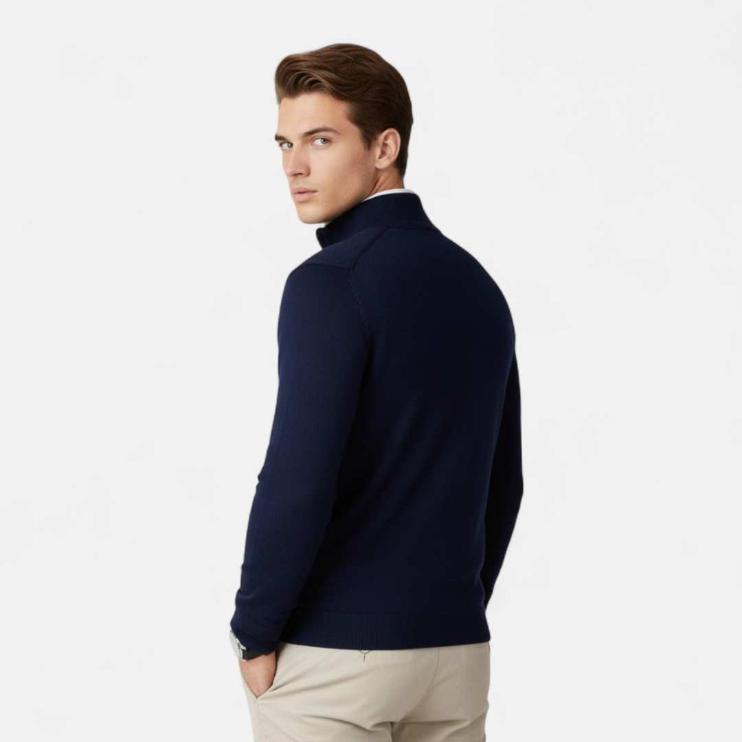 Loravene | Men’s Winter Half Zip Jumper
