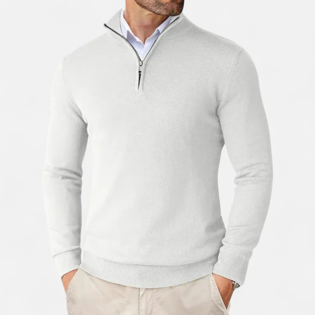 Loravene | Men’s Winter Half Zip Jumper
