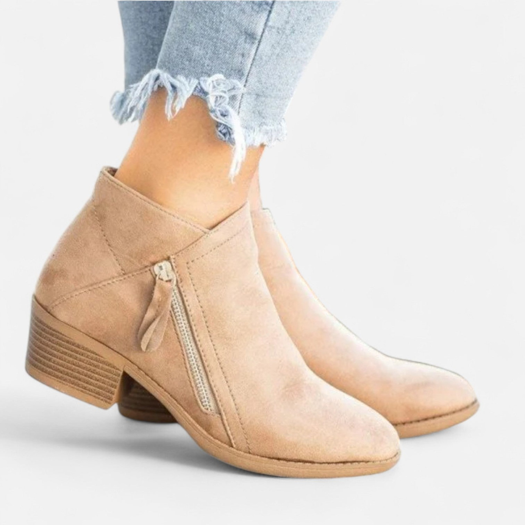 Loravene | Women’s Orthopaedic Ankle Boots - Sophisticated Comfort, Timeless Support