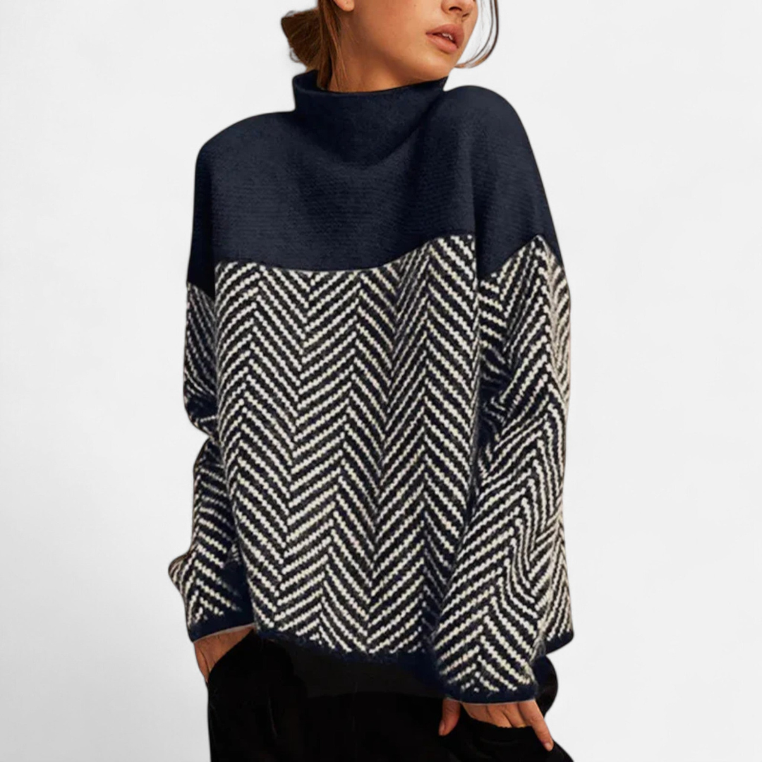 Loravene | Women’s Cashmere Turtleneck Sweater
