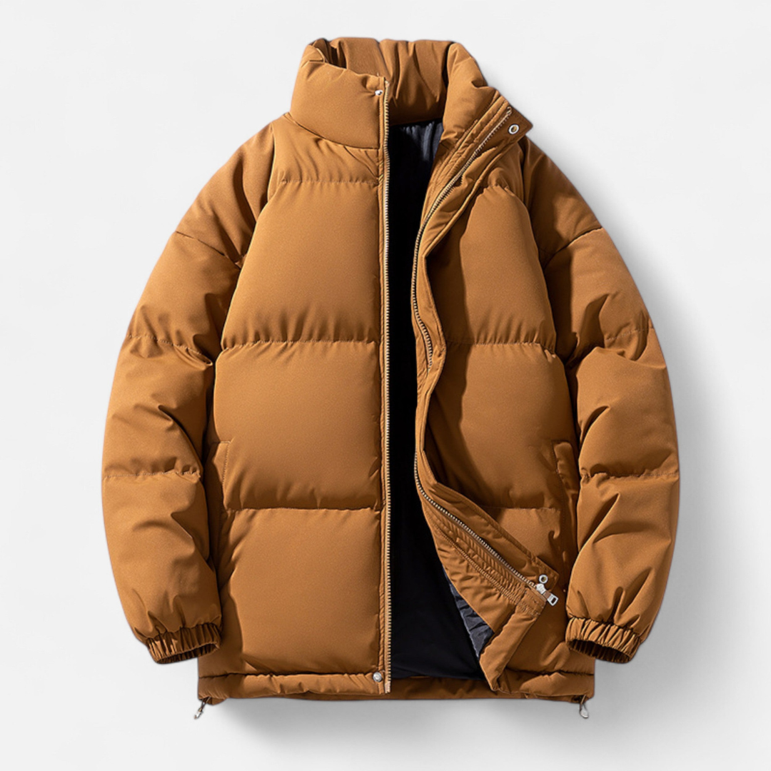 Loravene | Men’s Plus Size Puffer Jacket - Waterproof & Warm Winter Comfort