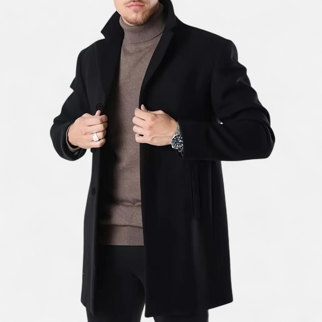 Loravene | Men’s Autumn Winter Coat - Business Casual Style