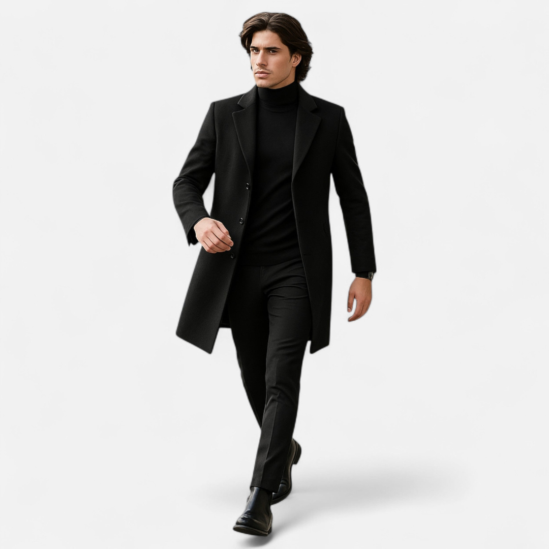 Loravene | Men’s Autumn Winter Coat - Business Casual Style
