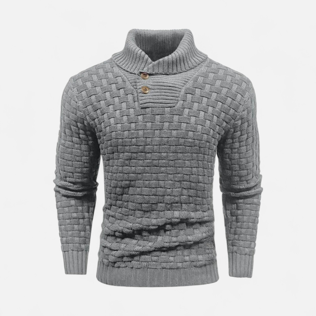 Loravene | Men’s Winter Turtleneck Jumper - Thermal Design