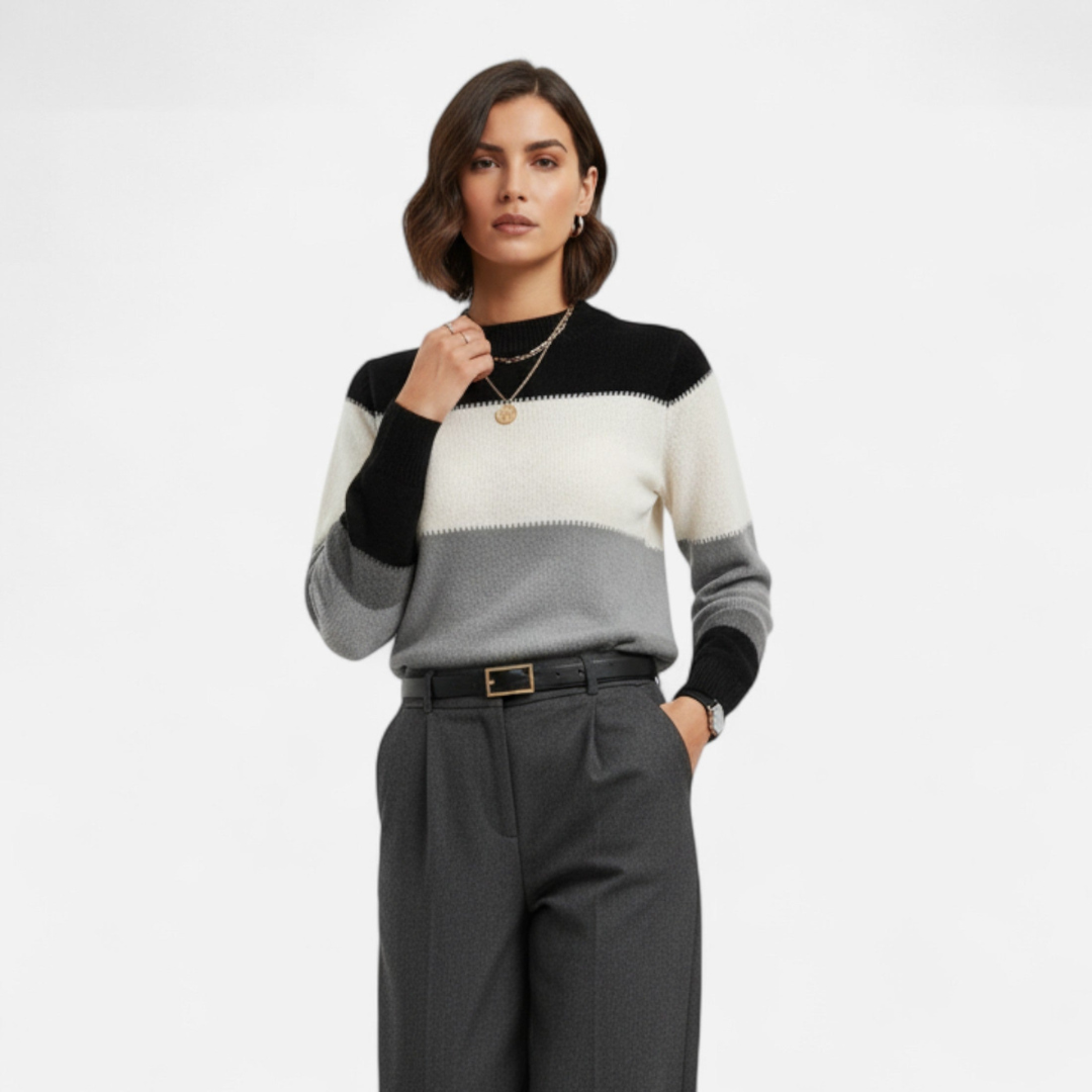 Loravene | Women’s Classic Turtleneck Jumper